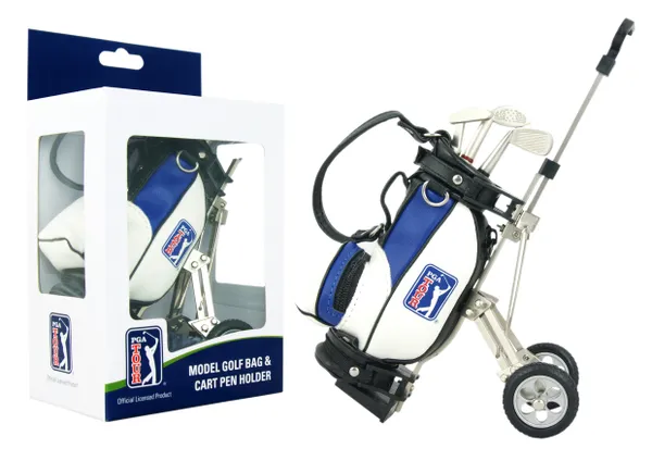 PGA TOUR Gadget Desktop Golf Bag and Pen Gift Set