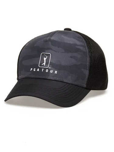 PGA Tour Men's Camo Trucker Style Golf Hat