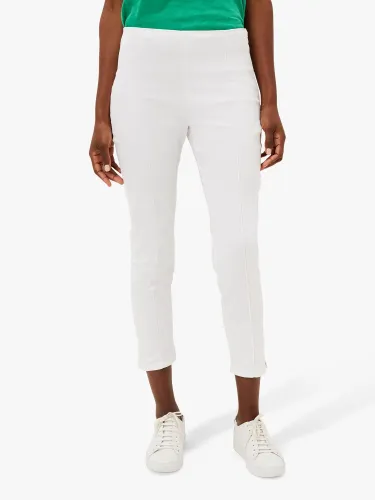 Phase Eight Miah Cropped Jeggings - White - Female