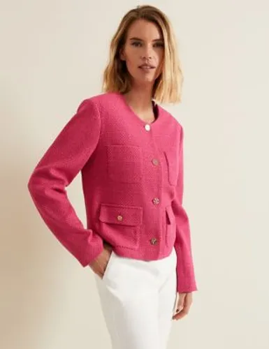 Phase Eight Womens Short Jacket - 8 - Pink, Pink