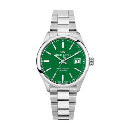 Philip Watch , Watches ,Green male, Sizes: ONE SIZE