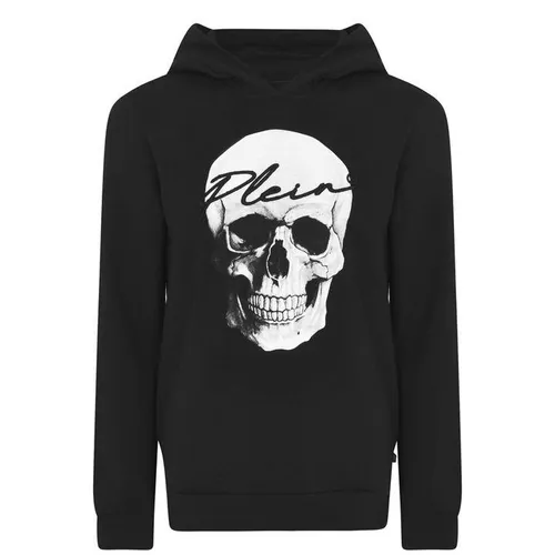 Philipp Plein Boys Skull Hoodie - Black
