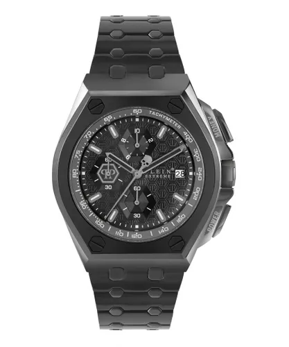 Philipp Plein Extreme Mens Black Watch PWGAA0921 Stainless Steel - One Size