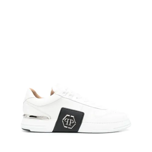 Philipp Plein , Lo-top sneakers phantom ,White male, Sizes: