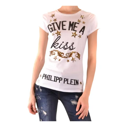 Philipp Plein , Philipp Plein WomenT-Shirt ,White female, Sizes: