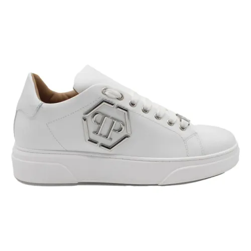 Philipp Plein , Sneakers - Sabs Msc3458 Ple010N White ,White male, Sizes:
