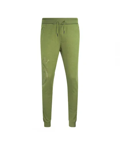 Philipp Plein Sport Mens Equipment Logo Green Sweatpants Cotton