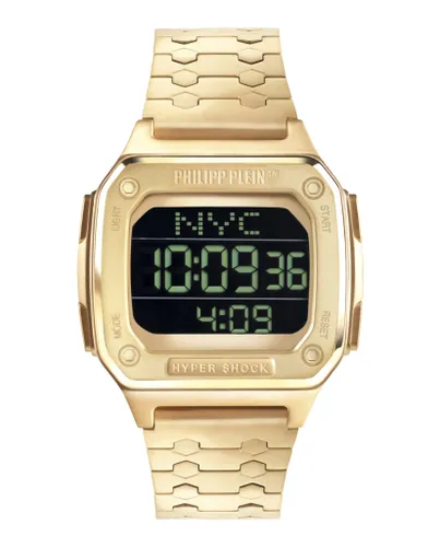 Philipp Plein Unisex's Digital Quartz Watch with Stainless