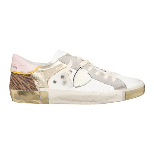 Philippe Model , Abstract Multicolour Sneakers ,Multicolor female, Sizes: