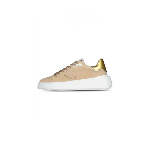 Philippe Model , Low Temple Sneakers ,Beige female, Sizes: