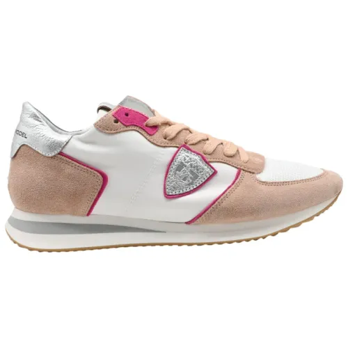 Philippe Model , Low Woman Mondial Pop Rose Sneakers ,Multicolor female, Sizes: