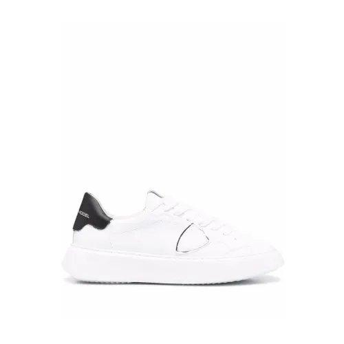 Philippe Model , Temple Low Woman Sneakers ,White female, Sizes: