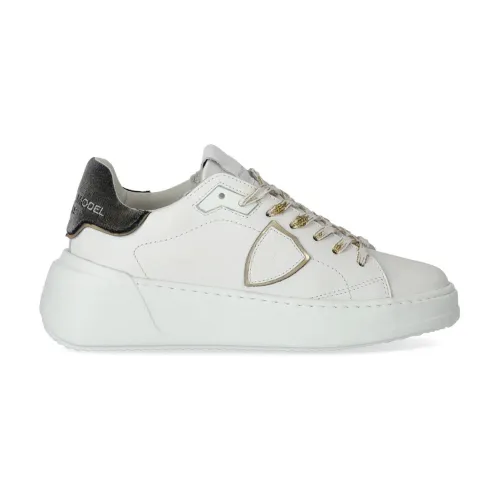 Philippe Model , Tres Temple Sneakers ,White female, Sizes: