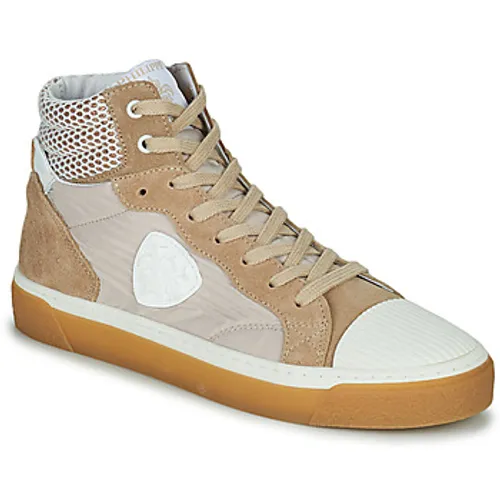 Philippe Morvan  HOXY  women's Shoes (High-top Trainers) in Beige