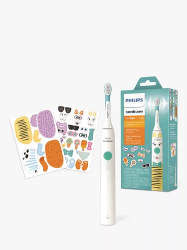 Philips Sonicare For Kids HX3601/01 Design a Pet Electric Toothbrush, White - White - Unisex