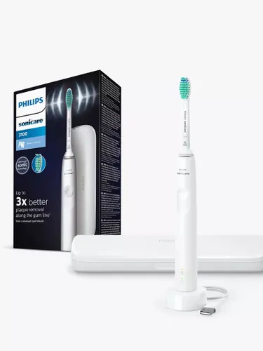 Philips Sonicare HX3673/13 Series 3100 Electric Toothbrush, White - White - Unisex