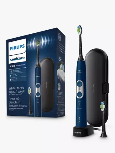 Philips Sonicare HX6871/47 ProtectiveClean 6100 Electric Toothbrush, Navy - Navy Blue - Unisex