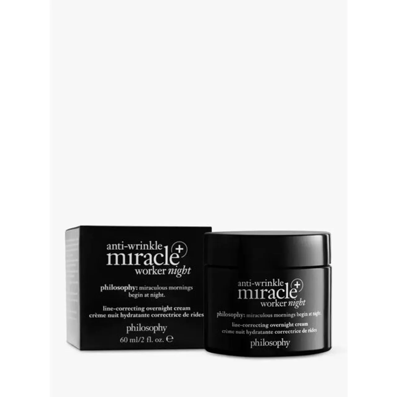 Philosophy Anti-Wrinkle Miracle Worker+ Line-Correcting Overnight Cream, 60ml - Unisex - Size: 60ml