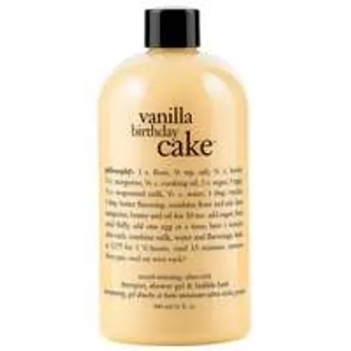 philosophy Bath and Shower Gels Vanilla Birthday Cake Shampoo, Bath and Shower Gel 480ml