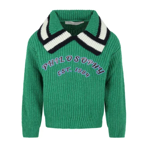 Philosophy di Lorenzo Serafini , Kids Sweater ,Green female, Sizes: