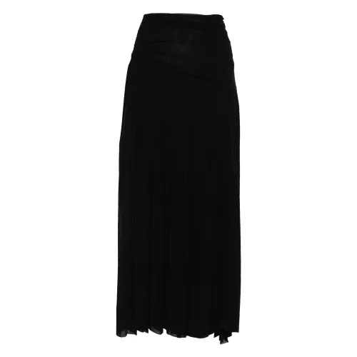 Philosophy di Lorenzo Serafini , Philosophy DI Lorenzo Serafini Tulle Midi Skirt ,Black female, Sizes: