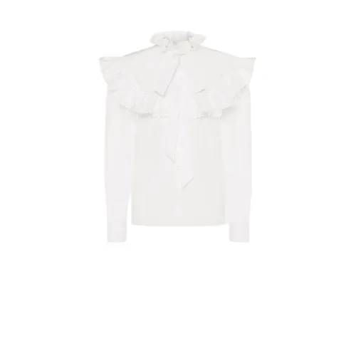 Philosophy di Lorenzo Serafini , Retro Cotton Poplin Shirt ,White female, Sizes: