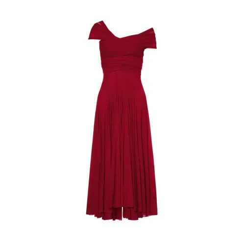 Philosophy di Lorenzo Serafini , Tulle Dress ,Red female, Sizes: