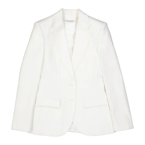 Philosophy di Lorenzo Serafini , White Flared Jacket for Women ,White female, Sizes: