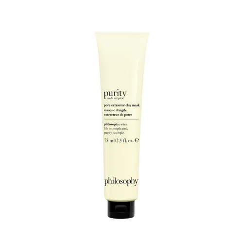 philosophy purity exfoliating clay mask 75ml | acne