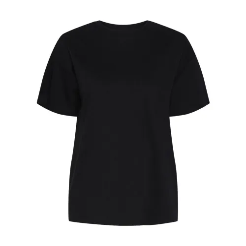 Pieces , 17146654 Short Sleeve T-Shirt ,Black female, Sizes: