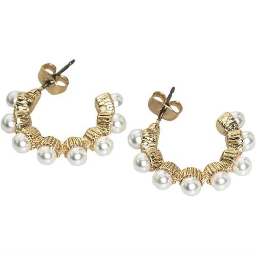 Pieces Womens Junitta Earrings Gold