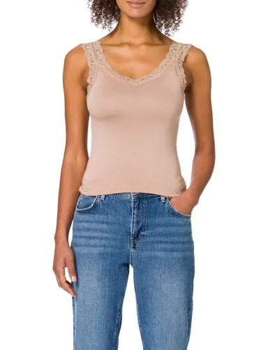 Pieces Women's Pcbarbera Lace Top Noos Cami Shirt