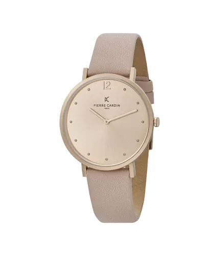 Pierre Cardin Belleville Simplicity WoMens Pink Watch CBV.1010 Leather - One Size