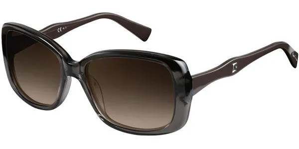 Pierre Cardin P.C. 8390/S 1VU/HA Women's Sunglasses Black Size 55