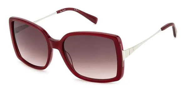 Pierre Cardin P.C. 8512/S LHF/HA Women's Sunglasses Burgundy Size 58