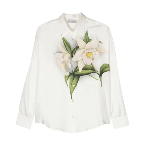Pierre-Louis Mascia , Pierre Louis Mascia Shirts White ,Multicolor female, Sizes: