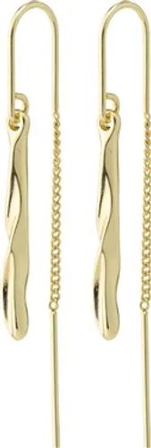 Pilgrim Gold Alberte Drop Chain Earrings - Gold