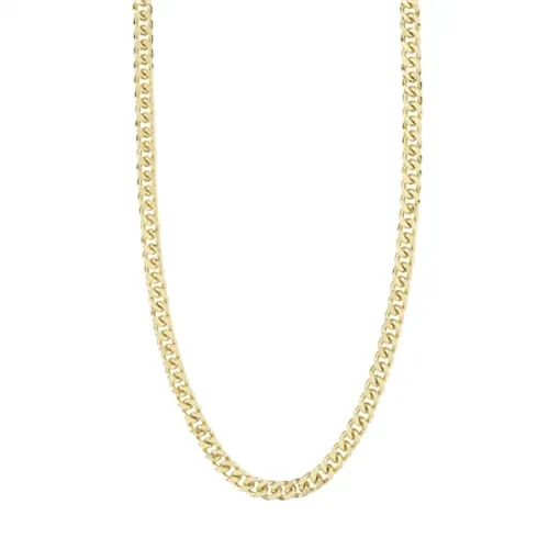 Pilgrim Gold Plated Heat Recycled Chain Necklace - Gold