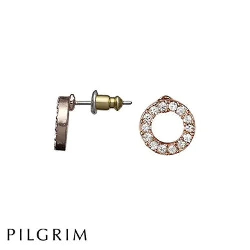 Pilgrim Victoria Rose Gold Plated Earrings