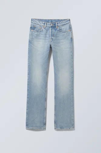 Pin Mid Straight Jeans - Blue