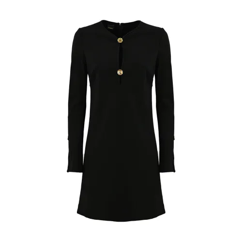 Pinko , Black Dress for Women Aw23 ,Black female, Sizes: