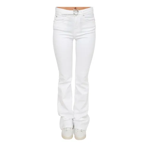Pinko , Boot-cut Jeans ,White female, Sizes:
