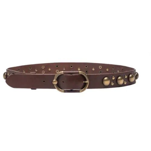 Pinko , Brown Leather Belts ,Brown female, Sizes: