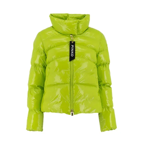 Pinko , Down jacket ,Green female, Sizes: