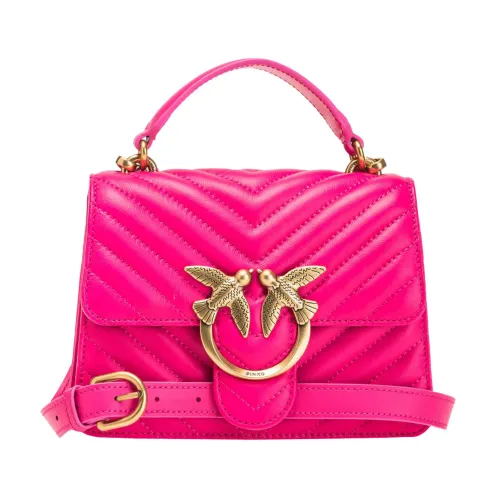 Pinko , Handbags ,Pink female, Sizes: ONE SIZE
