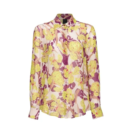 Pinko , Iris Print Shirt ,Multicolor female, Sizes: