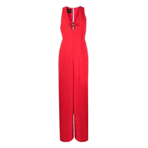 Pinko , Jumpsuits ,Red female, Sizes: