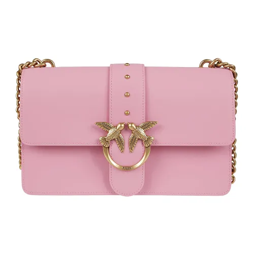Pinko , Love ONE Classic Simply BAG ,Pink female, Sizes: ONE SIZE