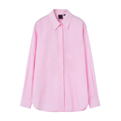 Pinko , Pink Button-Up Shirt ,Pink female, Sizes: