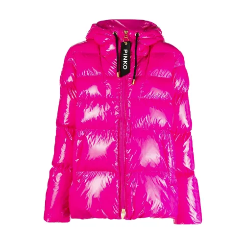 Pinko , Pink Jacket for Women Aw23 ,Pink female, Sizes: